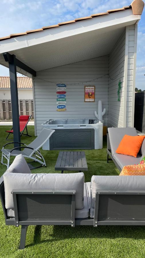 Vensac Villa Moderne Avec Spa A Montalivet מראה חיצוני תמונה